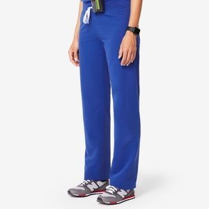 Figs Winning Blue Livingston Basic Scrub Pants